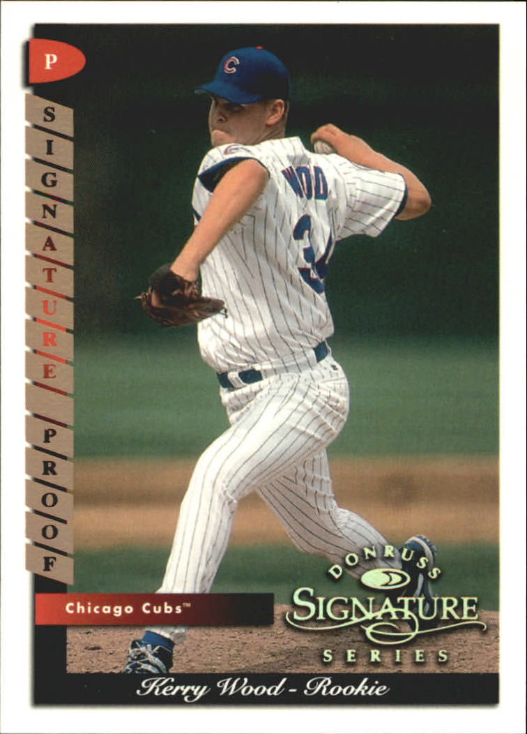 1998 Donruss Signature Proofs #86 Kerry Wood