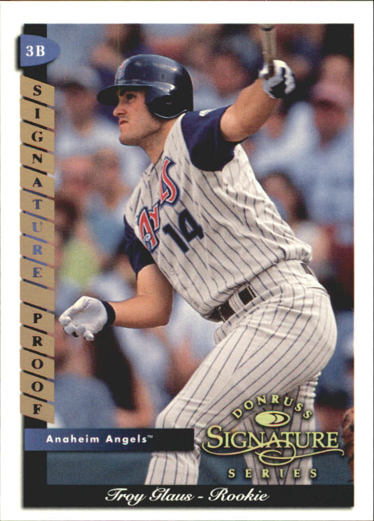 1998 Donruss Signature Proofs #122 Troy Glaus