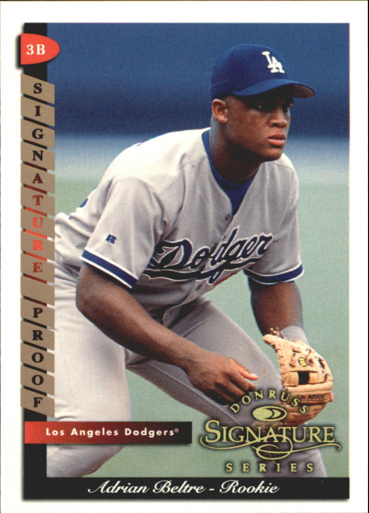 1998 Donruss Signature Proofs #127 Adrian Beltre