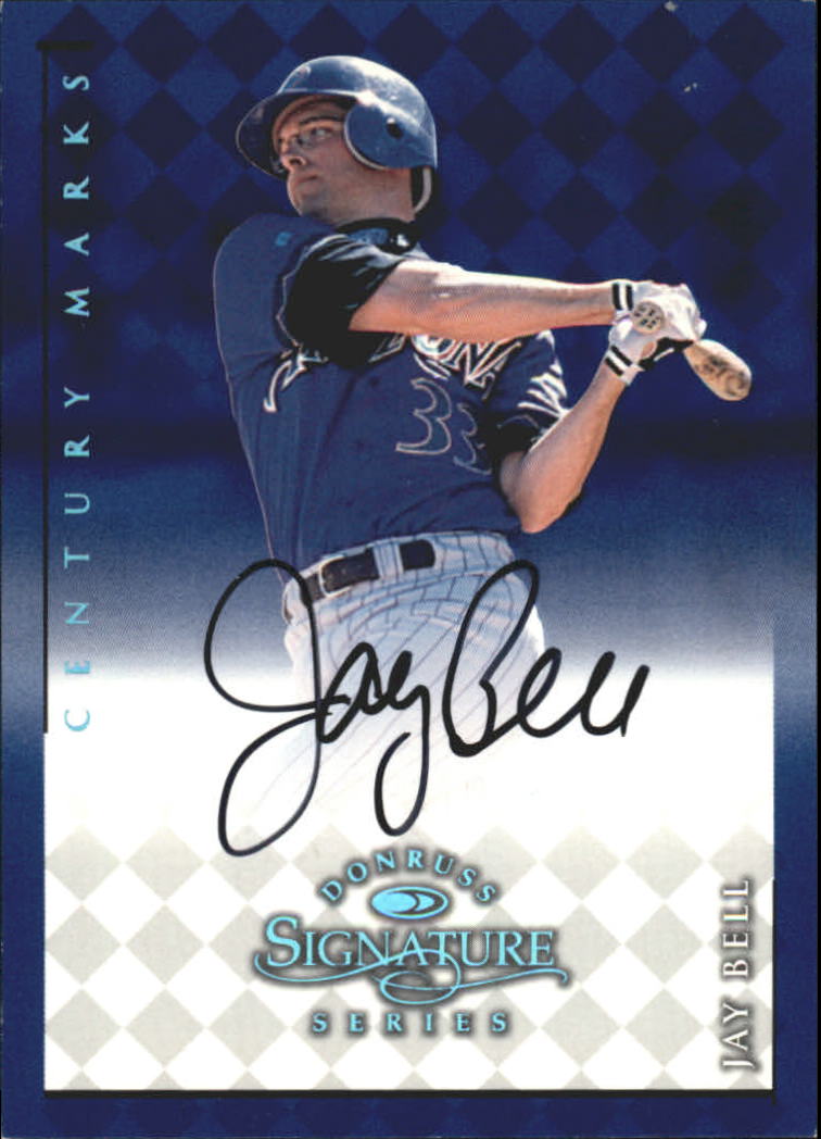 1998 Donruss Signature Autographs Century #7 Jay Bell