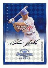 1998 Donruss Signature Autographs Century #9 Adrian Beltre