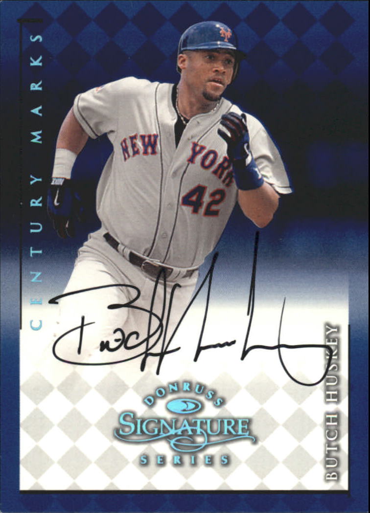 1998 Donruss Signature Autographs Century #59 Butch Huskey