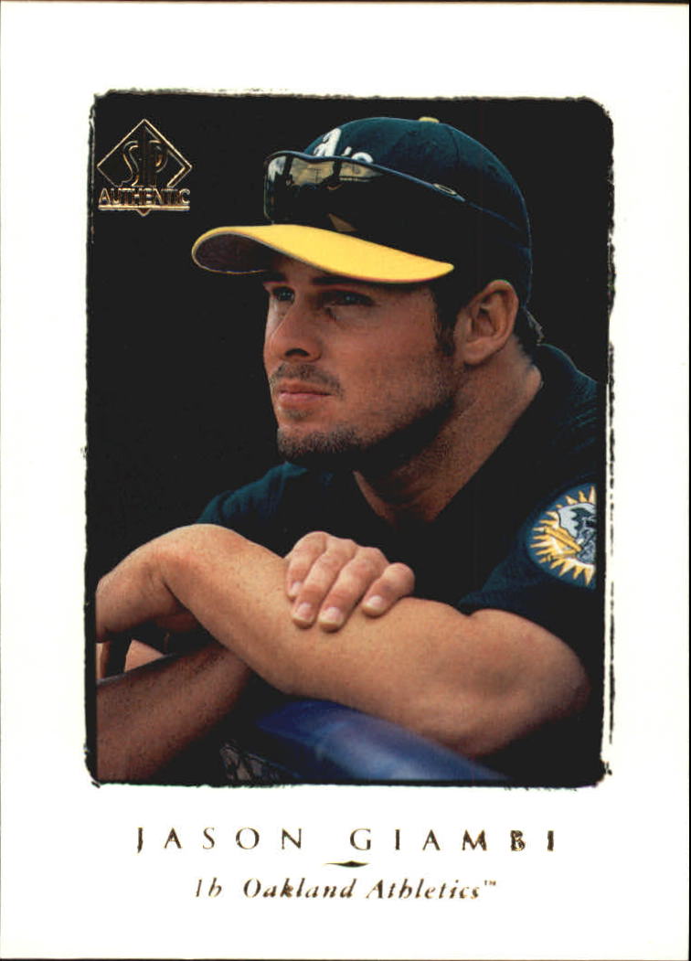 1998 SP Authentic #148 Jason Giambi