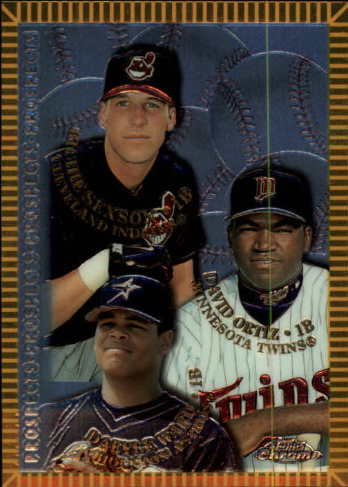 1998 Topps Chrome #257 D.Ortiz/Sexson/Ward