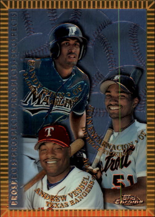 1998 Topps Chrome #258 J.Encarnacion/Winn/Vess