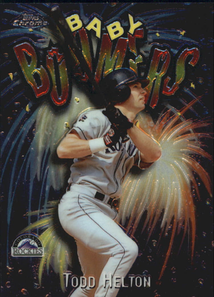 1998 Topps Chrome Baby Boomers #BB6 Todd Helton