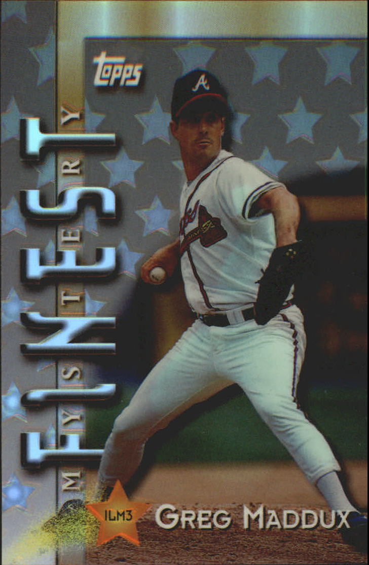 1998 Topps Mystery Finest Refractors #ILM3 Greg Maddux
