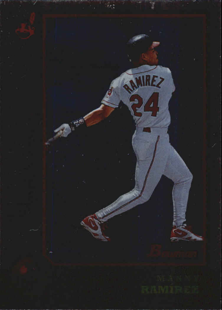 1998 Bowman International #284 Manny Ramirez