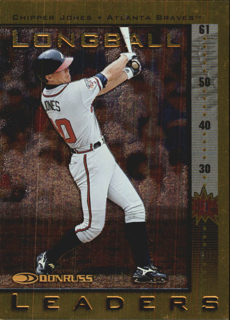1998 Donruss Longball Leaders #8 Chipper Jones