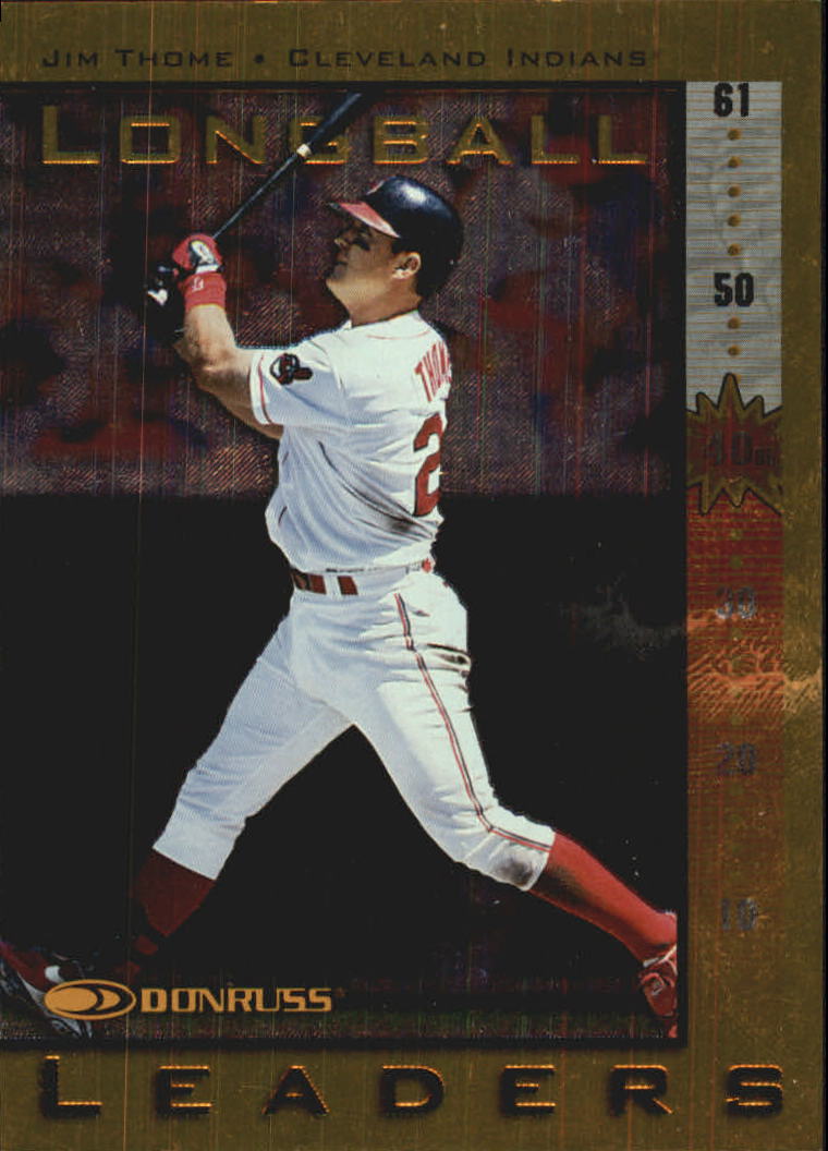 1998 Donruss Longball Leaders #17 Jim Thome