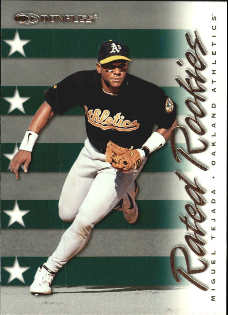 1998 Donruss Rated Rookies #11 Miguel Tejada