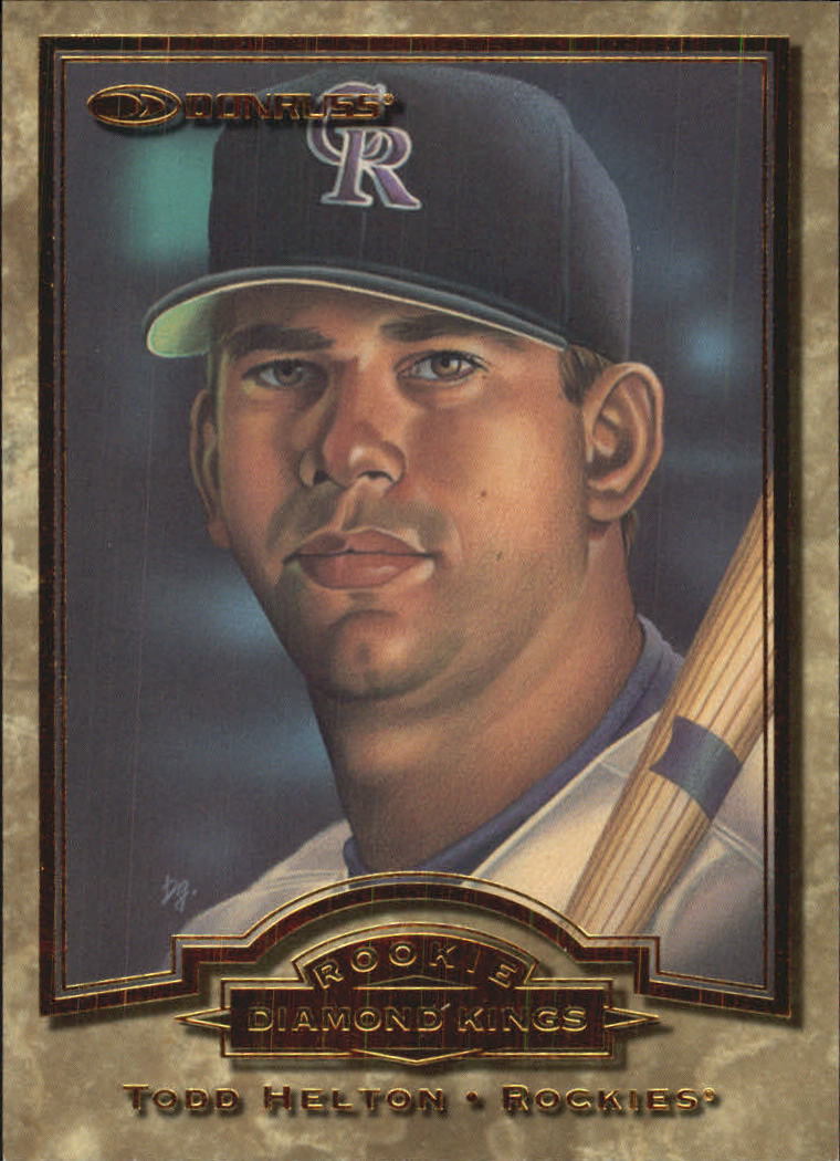 1998 Donruss Rookie Diamond Kings #4 Todd Helton