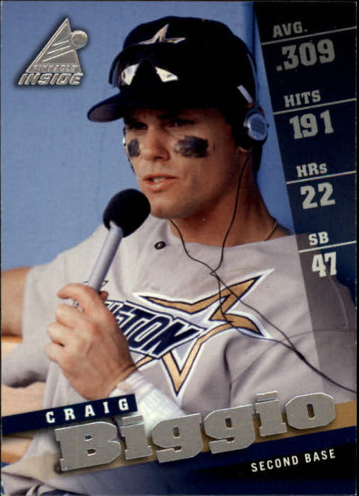 1998 Pinnacle Inside #50 Craig Biggio