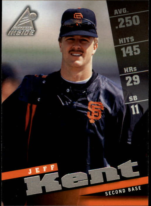 1998 Pinnacle Inside #101 Jeff Kent