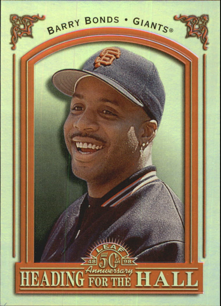 1998 Leaf Heading for the Hall #5 Barry Bonds