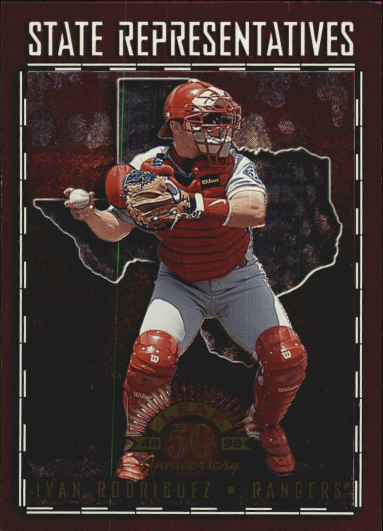 1998 Leaf State Representatives #21 Ivan Rodriguez