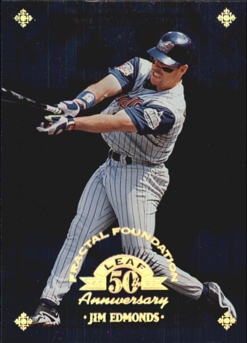 1998 Leaf Fractal Foundations #115 Jim Edmonds