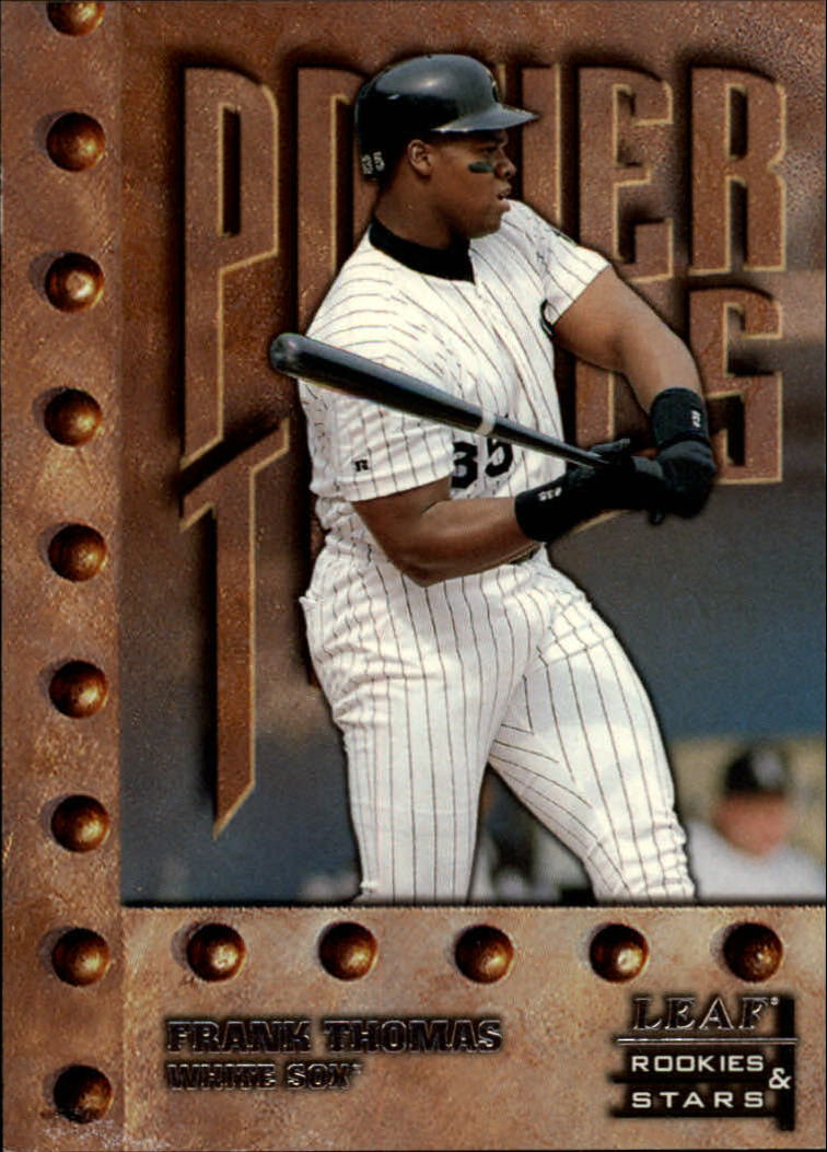 1998 Leaf Rookies and Stars #135 Frank Thomas PT SP