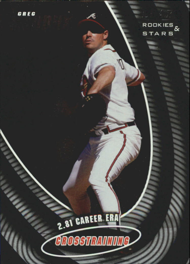 1998 Leaf Rookies and Stars Crosstraining #4 Greg Maddux