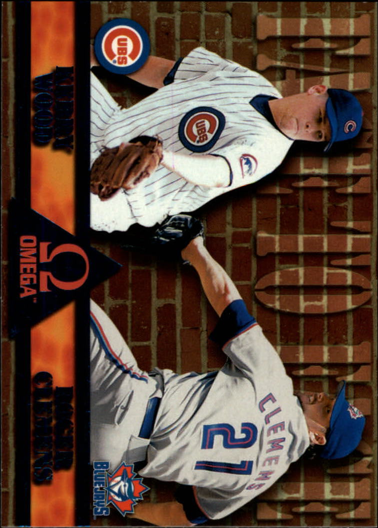 1998 Pacific Omega Face To Face #4 K.Wood/R.Clemens