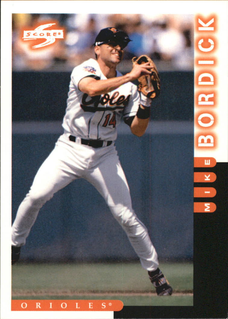 1998 Score #156 Mike Bordick