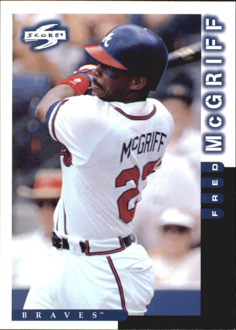 1998 Score #195 Fred McGriff