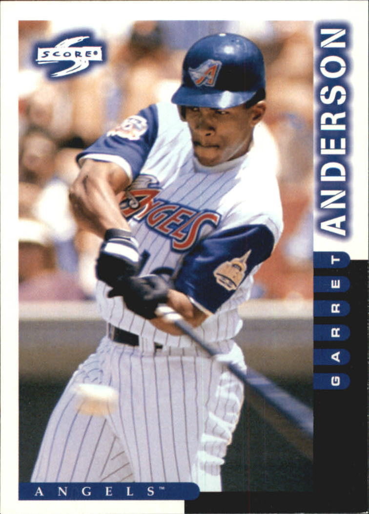 1998 Score #218 Garret Anderson