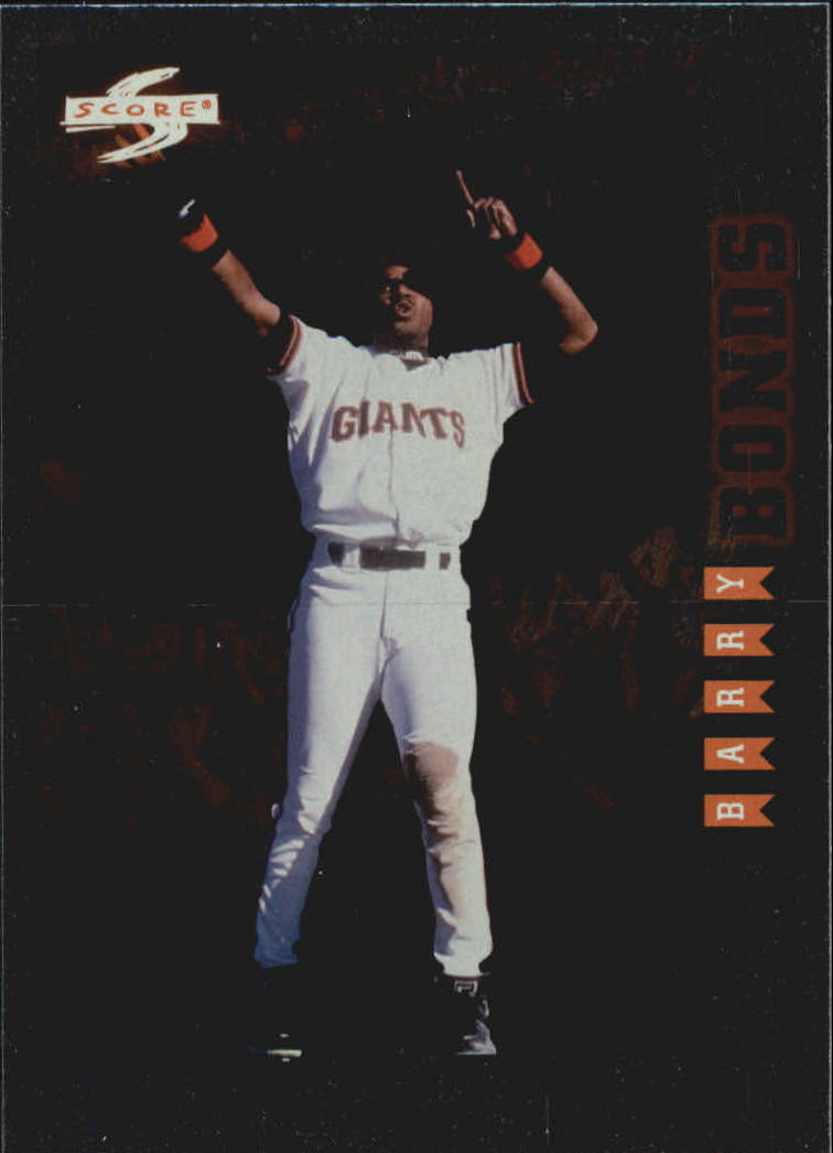 1998 Score Rookie Traded Showcase Series #PP10 Barry Bonds