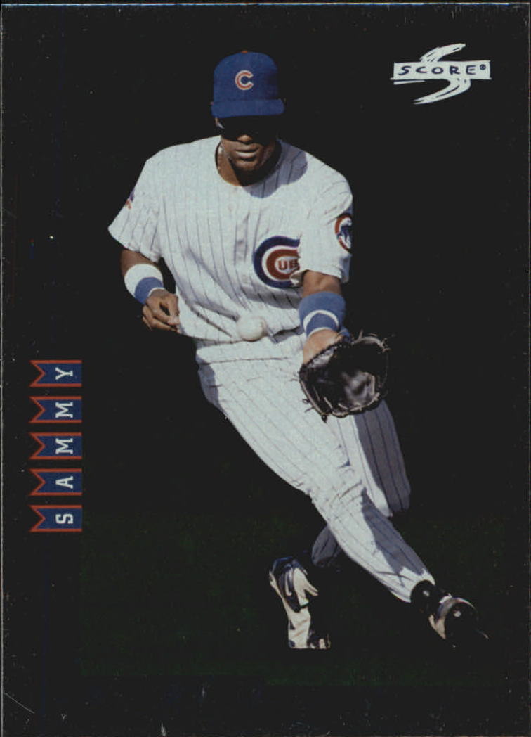 1998 Score Rookie Traded Showcase Series #PP19 Sammy Sosa