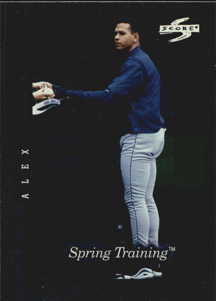 1998 Score Rookie Traded Showcase Series #PP148 Alex Rodriguez ST