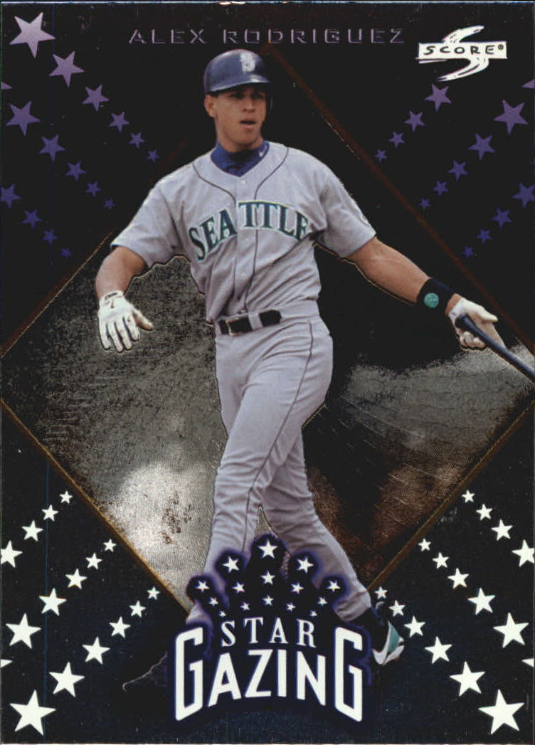 1998 Score Rookie Traded Star Gazing #11 Alex Rodriguez