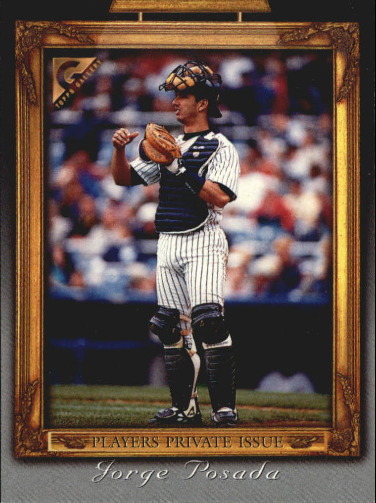 1998 Topps Gallery Player's Private Issue Auction #71 Jorge Posada