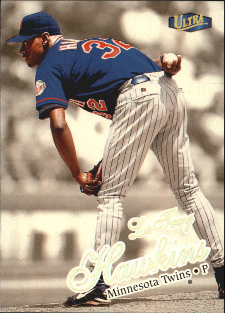 1998 Ultra Gold Medallion #327 LaTroy Hawkins