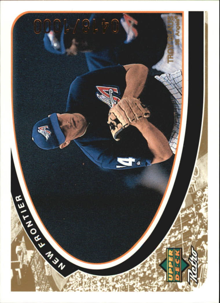1998 Upper Deck Retro New Frontier #NF4 Troy Glaus