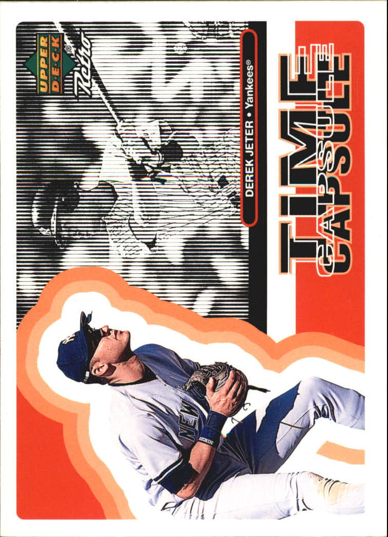 1998 Upper Deck Retro Time Capsule #TC13 Derek Jeter