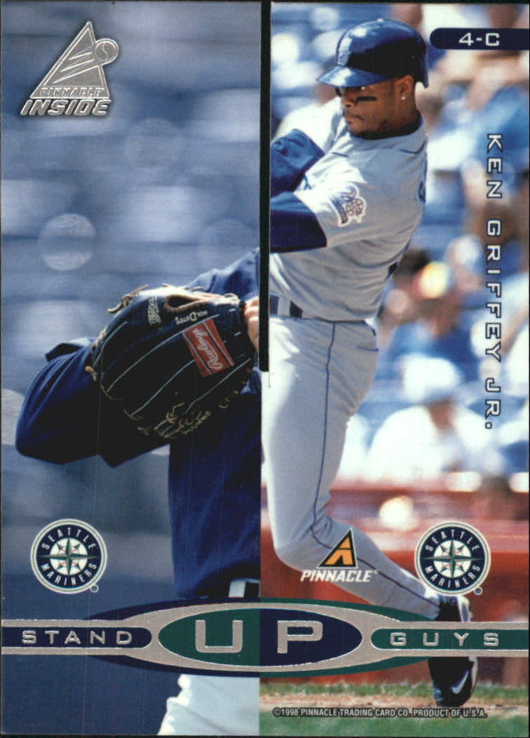 1998 Pinnacle Inside Stand-Up Guys #4CD Buhner/Grif/R.John/A.Rod