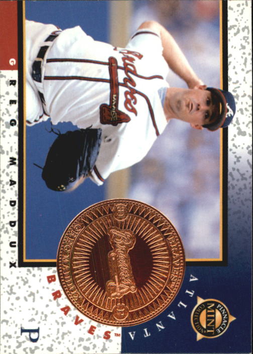 1998 Pinnacle Mint Bronze #12 Greg Maddux