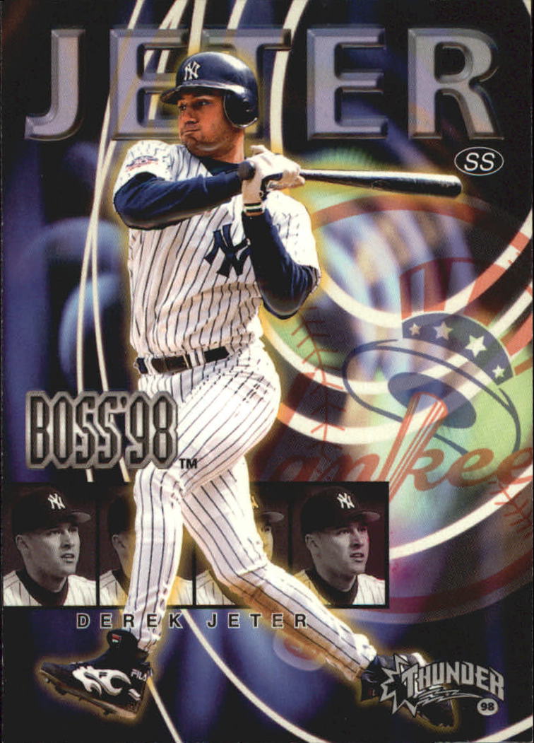 1998 Circa Thunder Boss #9 Derek Jeter