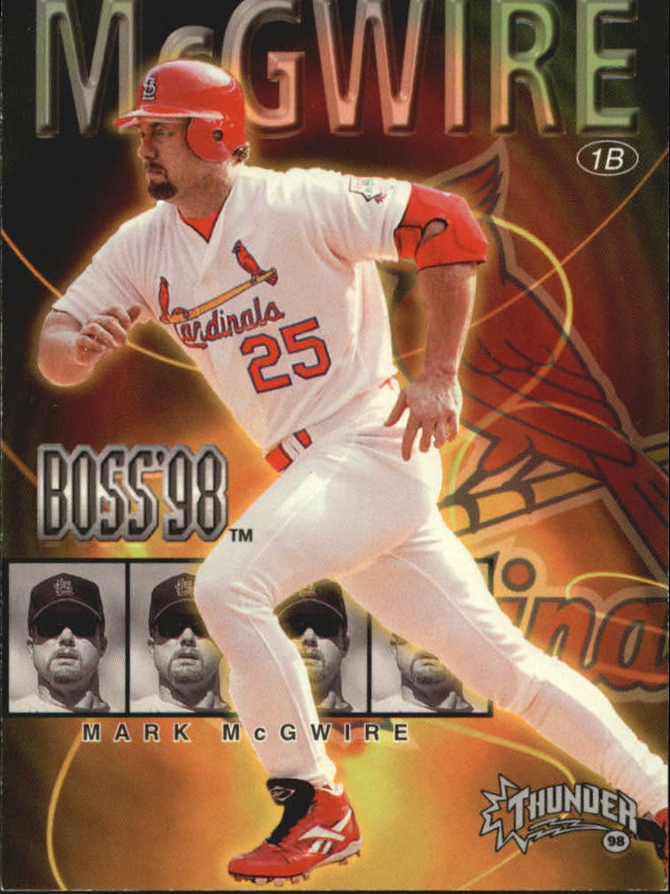 1998 Circa Thunder Boss #14 Mark McGwire