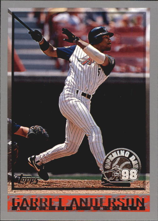 1998 Topps Opening Day #20 Garret Anderson