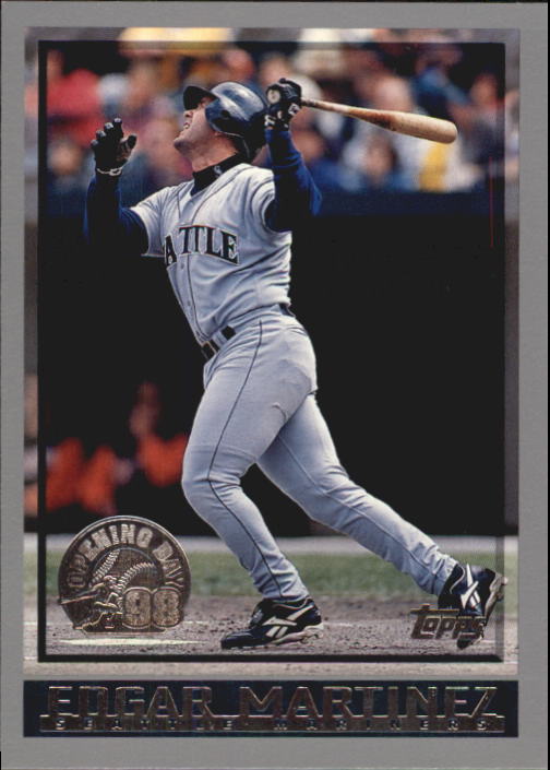 1998 Topps Opening Day #124 Edgar Martinez