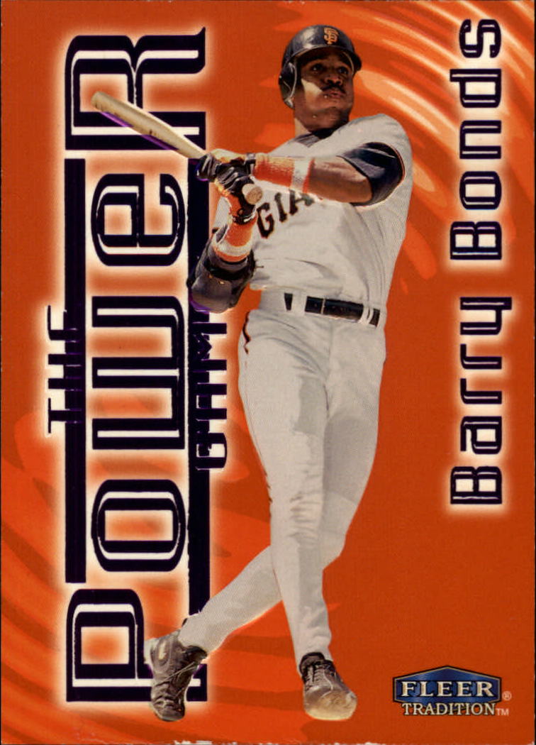 1998 Fleer Tradition Power Game #3 Barry Bonds