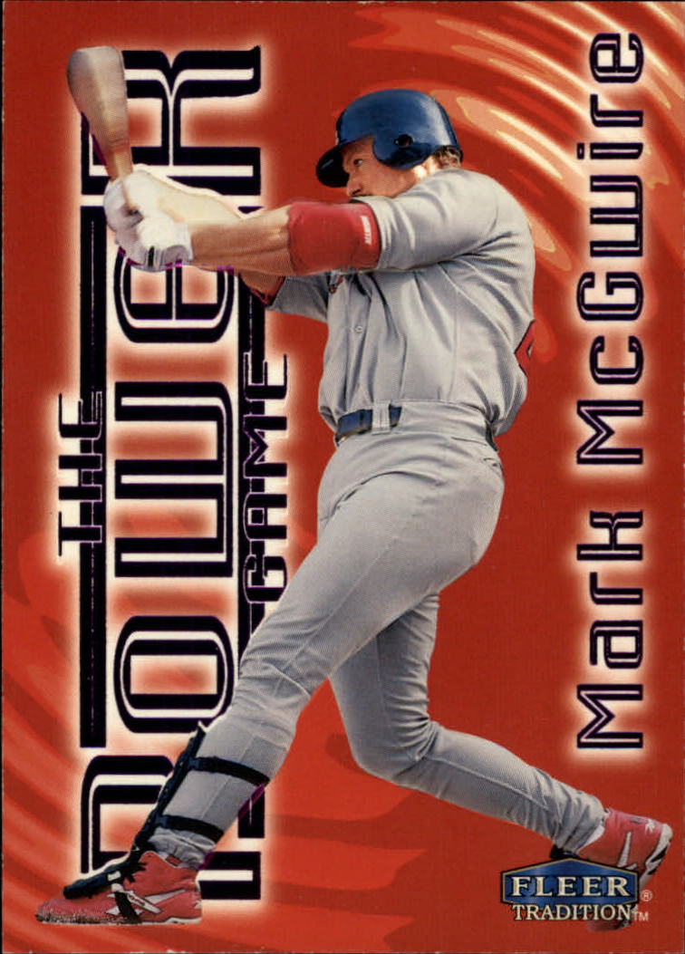 1998 Fleer Tradition Power Game #15 Mark McGwire