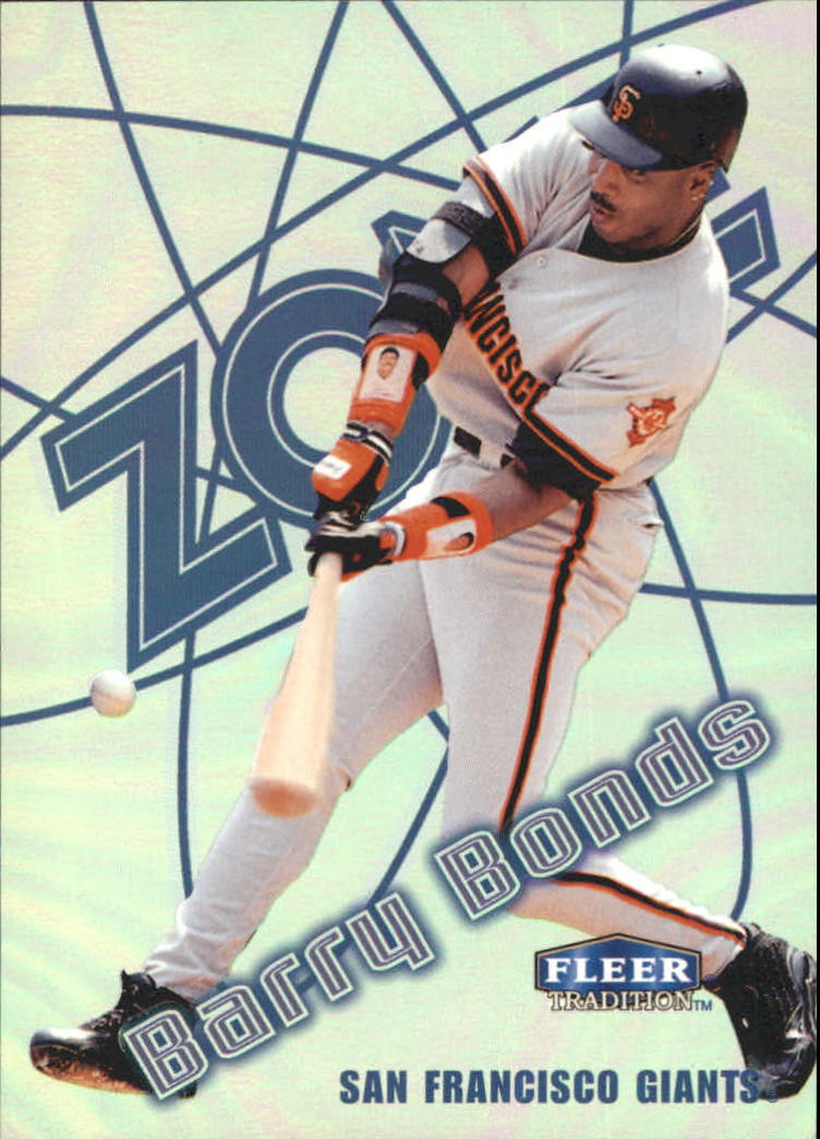 1998 Fleer Tradition Zone #2 Barry Bonds