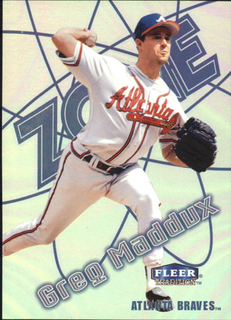 1998 Fleer Tradition Zone #10 Greg Maddux