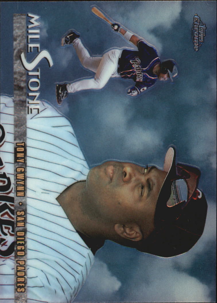1998 Topps Chrome Milestones #MS6 Tony Gwynn