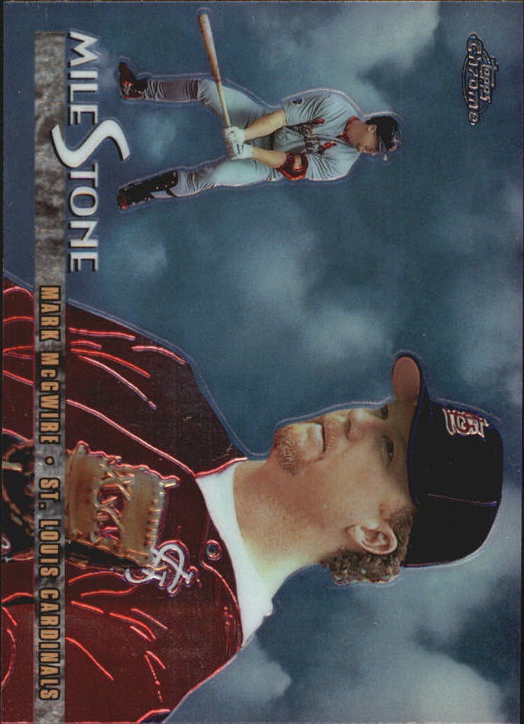 1998 Topps Chrome Milestones #MS8 Mark McGwire