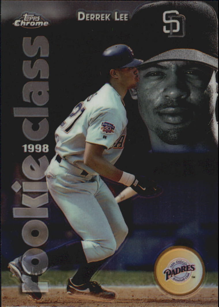 1998 Topps Chrome Rookie Class Refractors #R6 Derrek Lee
