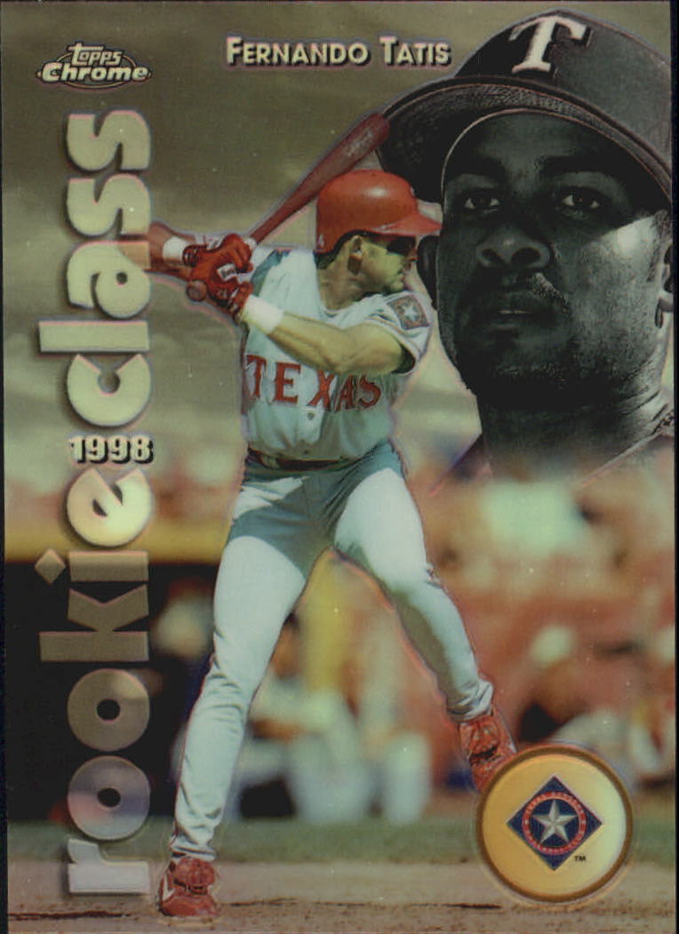 1998 Topps Chrome Rookie Class Refractors #R8 Fernando Tatis