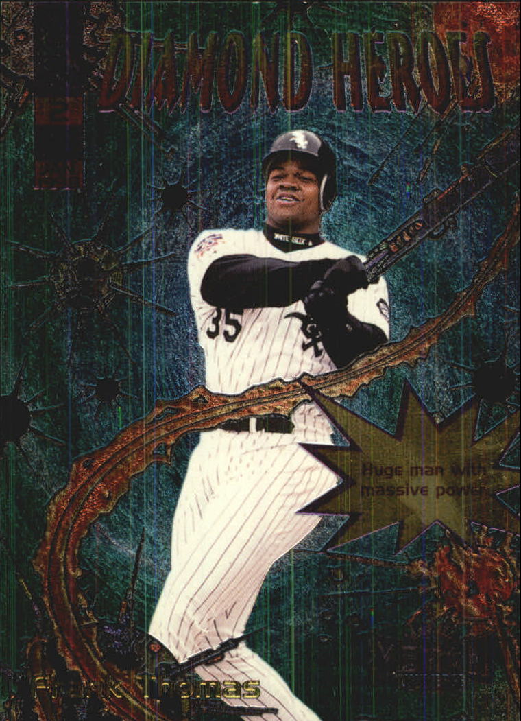 1998 Metal Universe Diamond Heroes #2 Frank Thomas